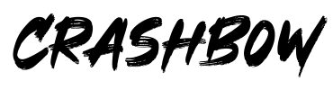 Crashbow font
