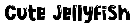 Cute Jellyfish font