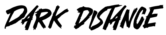 Dark Distance font