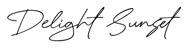 Delight Sunset font