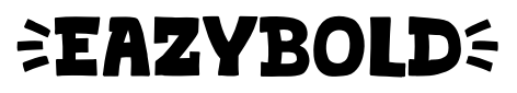 Eazybold font