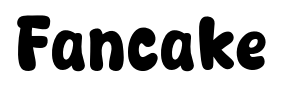 Fancake font