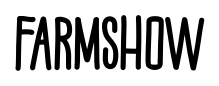 Farmshow font