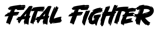 Fatal Fighter font