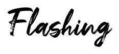 Flashing font