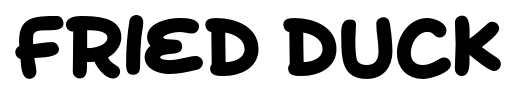 Fried Duck font