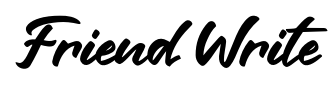 Friend Write font