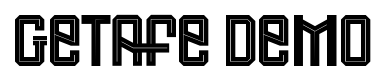 Getafe Demo font