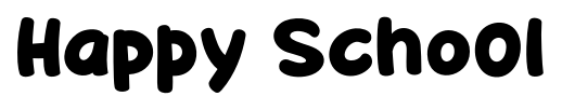 Happy School font