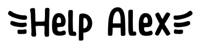 Help Alex font