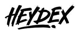 Heydex font