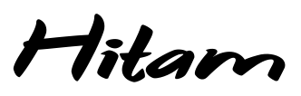 Hitam font