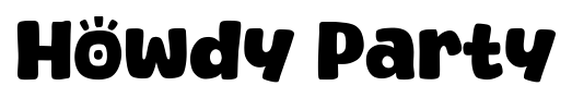 Howdy Party font