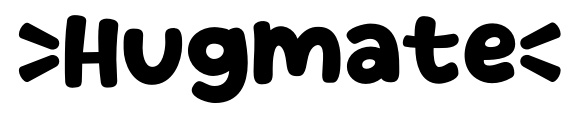 Hugmate font