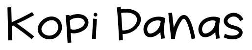 Kopi Panas font