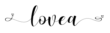 Lovea font