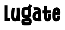 Lugate font