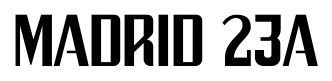 Madrid 23a font