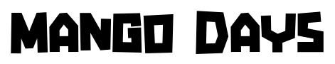 Mango Days font