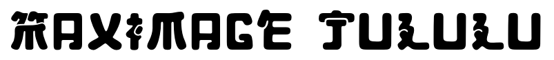 Maximage Jululu font