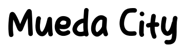 Mueda City font