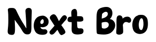 Next Bro font