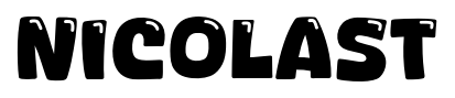 Nicolast font