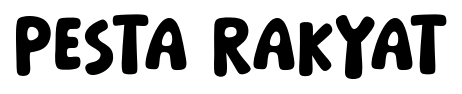 Pesta Rakyat font