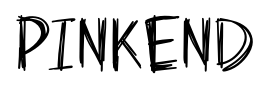 Pinkend font
