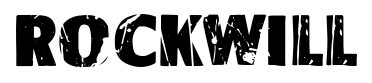 Rockwill font