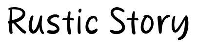 Rustic Story font