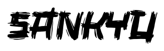 Sankyu font