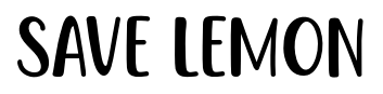 Save Lemon font