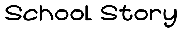 School Story font