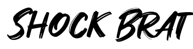 Shock Brat font