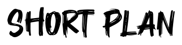 Short Plan font