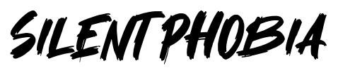 Silent Phobia font
