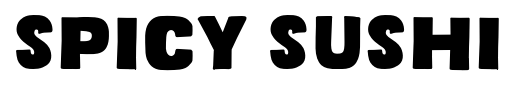 Spicy Sushi font