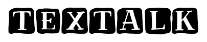 Textalk font