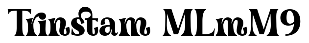 Trinstam MLmM9 font
