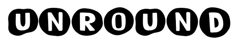 Unround font