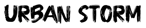 Urban Storm font
