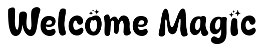 Welcome Magic font