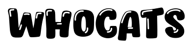 Whocats font