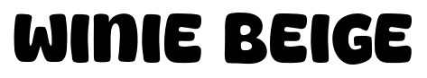 Winie Beige font