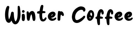 Winter Coffee font