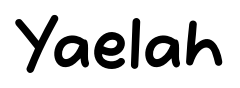 Yaelah font