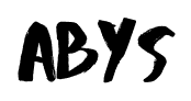 Abys font