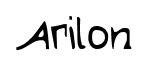 Arilon font