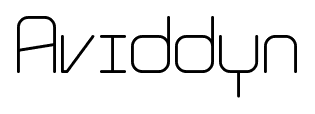 Aviddyn font